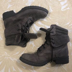 BOC "Karel" foldover Combat Boot 6 Taupe